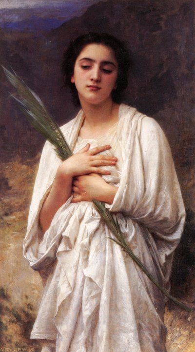 The Palm Leaf by William Adolphe Bouguereau